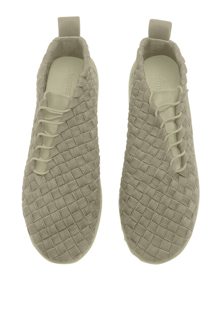 Plat Intrecciato Lace-Up Sneakers